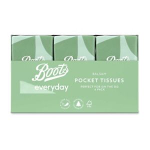 Boots Balsam Pocket Tissues 4lagig 6er Pack