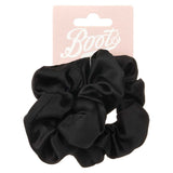 Boots scrunchie black satin 2s