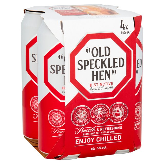 Old Speckled Hen English Pale Ale   4 x 500ml GOODS M&S   