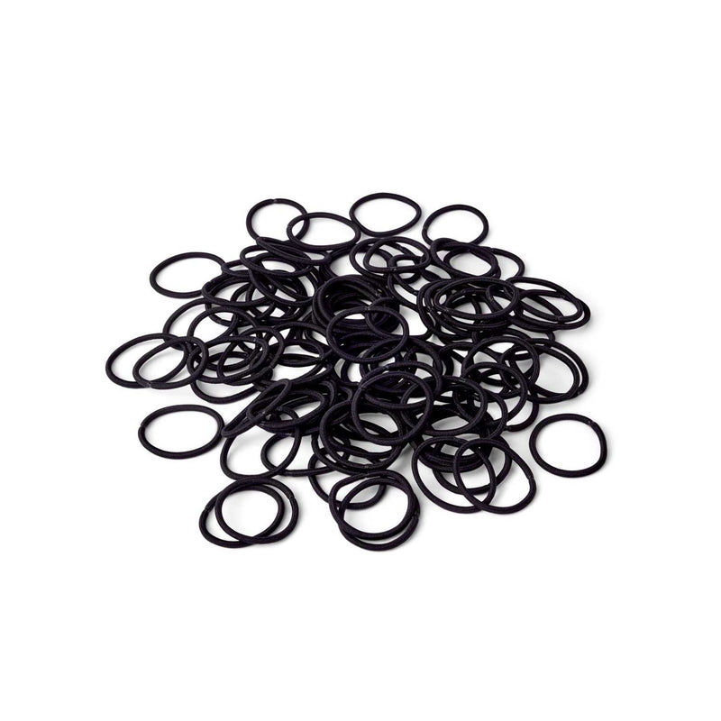 Boots Polybands Black Hair Bands Vintage Style - British product