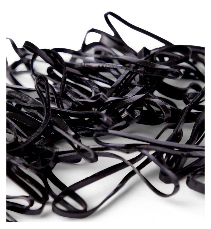 Boots Polybands Black Hair Bands Vintage Style - British product