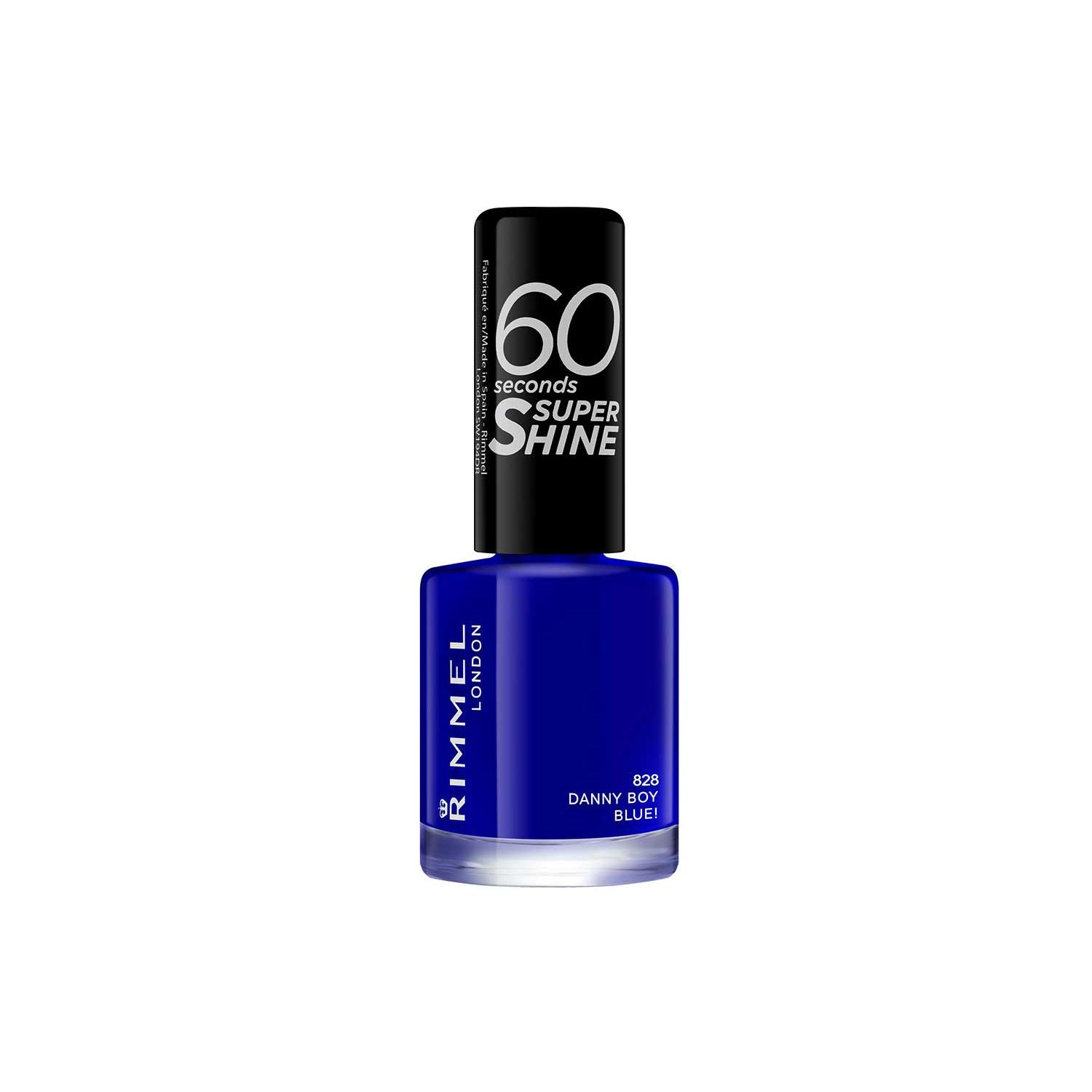 Rimmel nail polish Danny Boy Blue, imported from the UK