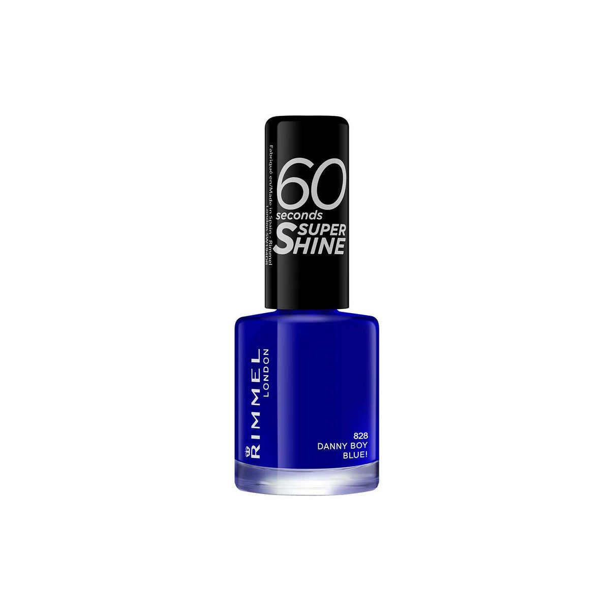 Rimmel nail polish Danny Boy Blue, imported from the UK