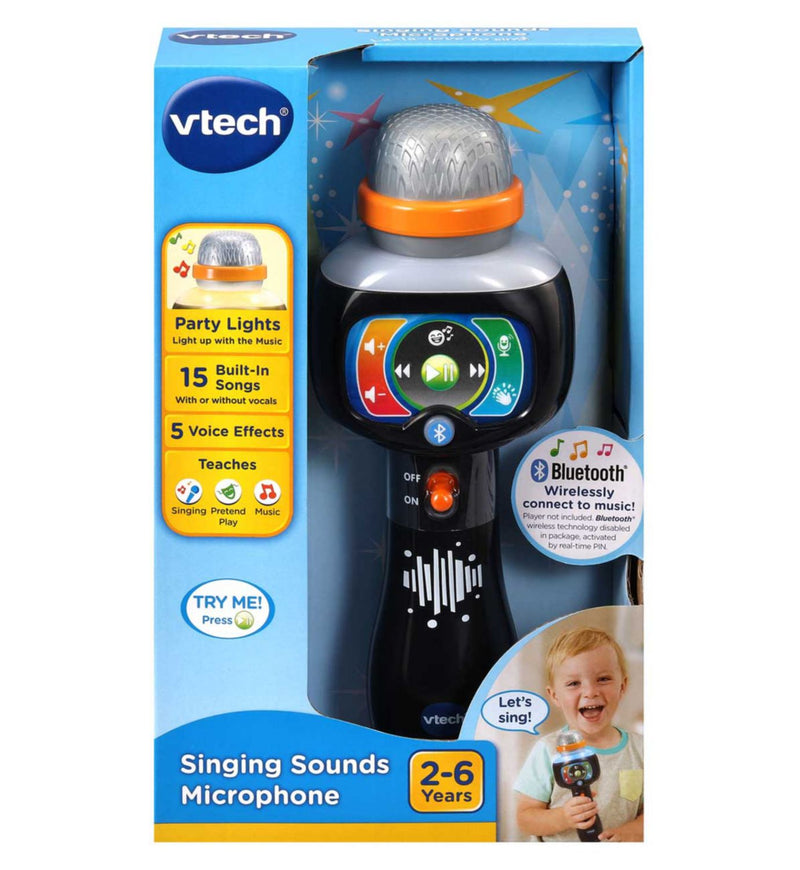 VTech Singing Sounds Microphone for kids, imported from the UK