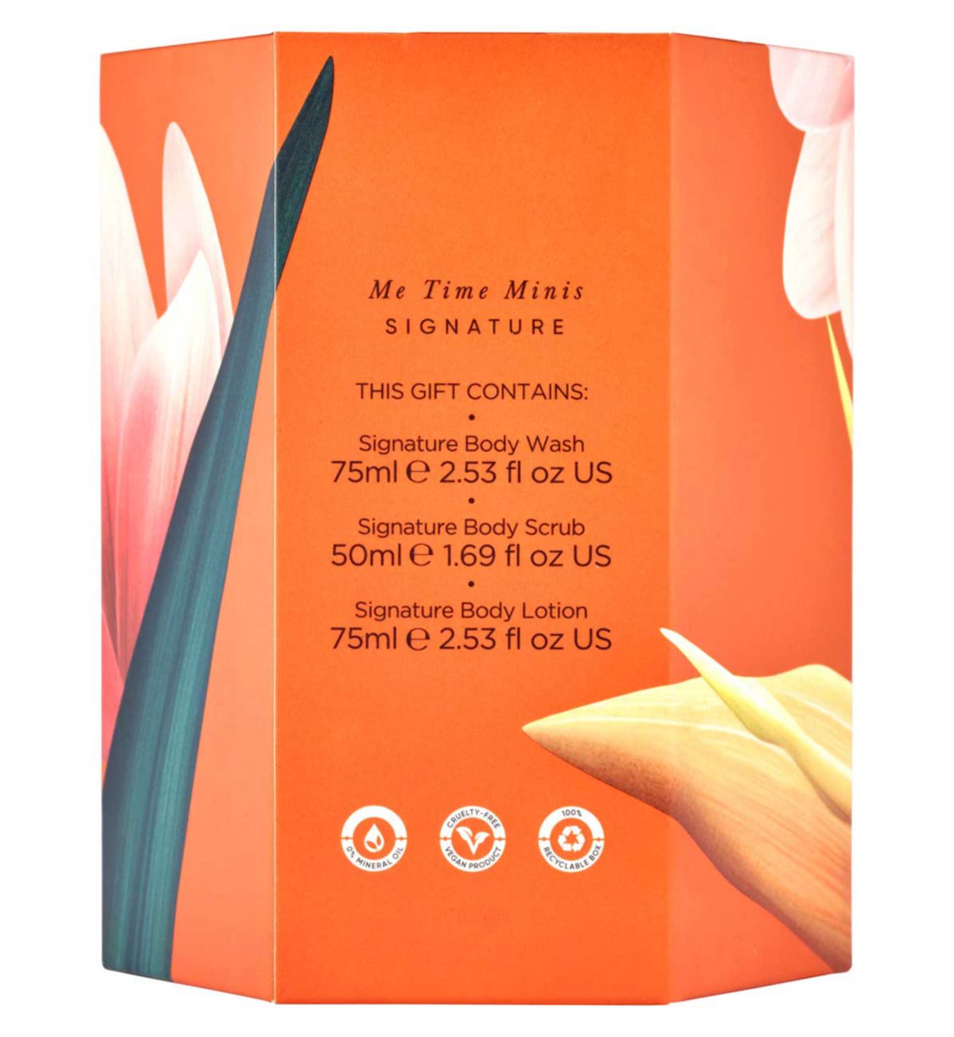 Sanctuary Spa Me Time Minis gift set, imported from the UK