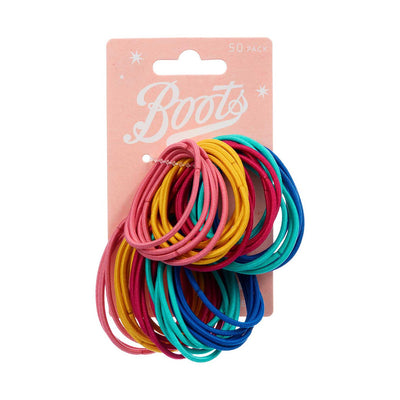 Boots Kids Bandeau fin multicolore brillant pour enfants, 50 pièces
