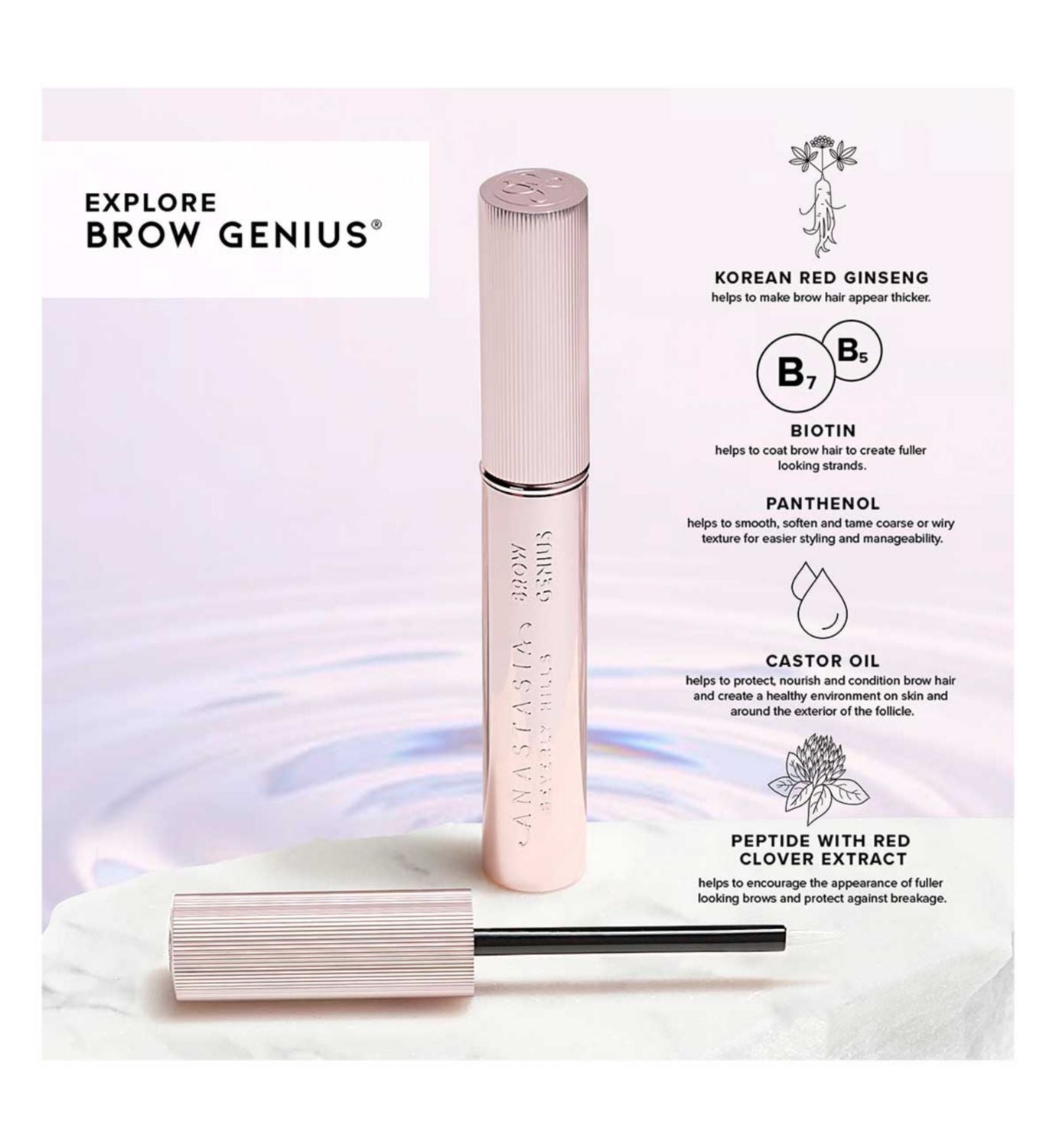 Anastasia Beverly Hills Brow Genius conditioning brow serum, UK version