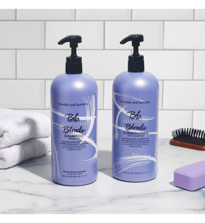 Boots Bumble And Bumble Illuminated Blonde Purple Hair Conditioner 1000ml- Buy online at McGrocer