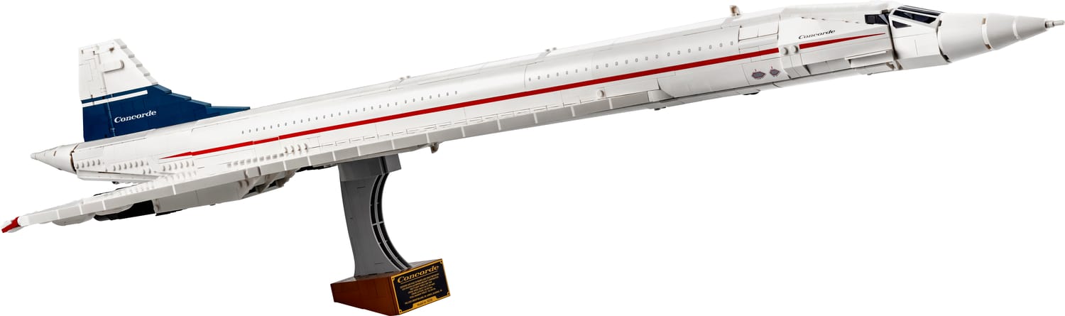 LEGO Concorde airplane model 2083 pieces - British product