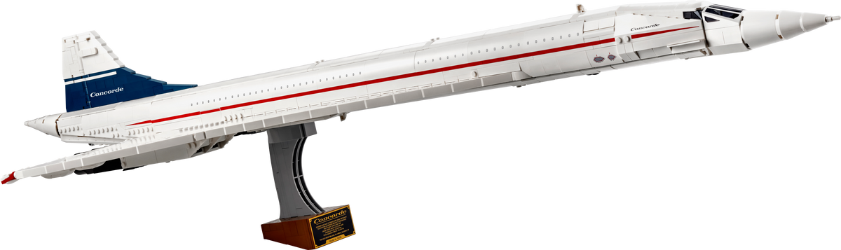 LEGO Concorde airplane model 2083 pieces - British product