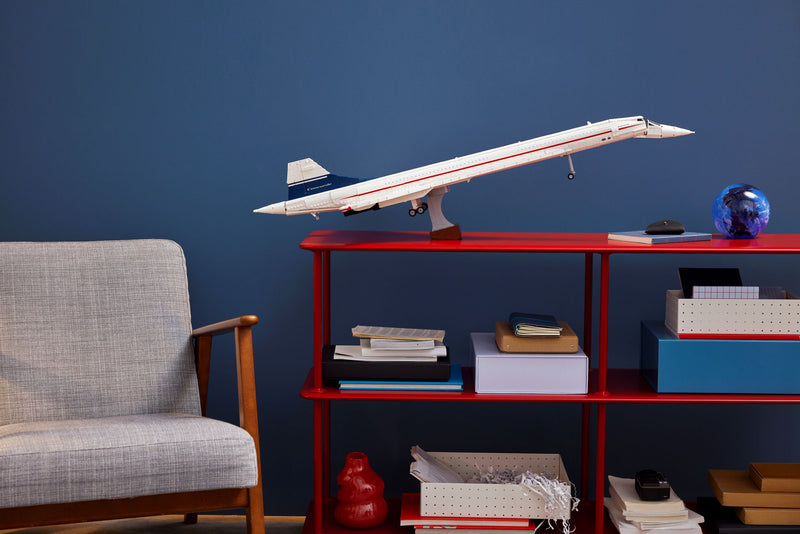 LEGO Concorde airplane model 2083 pieces - British product