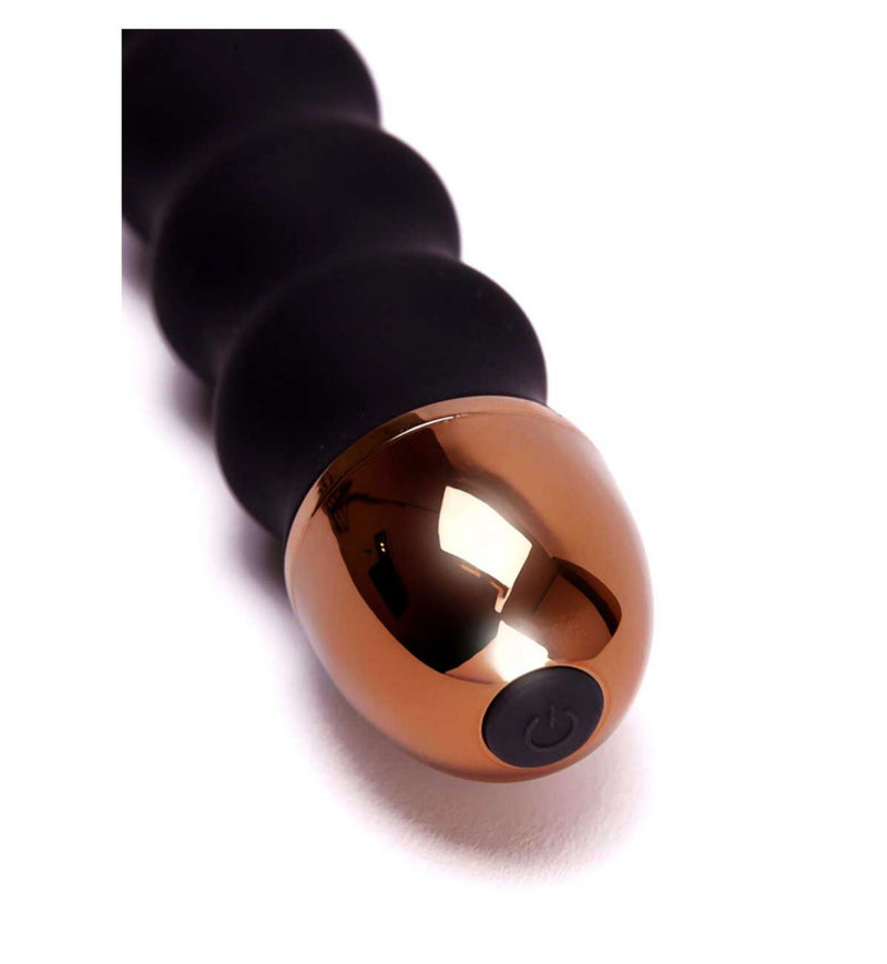 Ann Summers Ripple Silicone Vibrator Schwarz 4,5 Zoll - Britisches Produkt