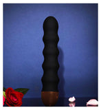 Ann Summers Ripple Silicone Vibrator Schwarz 4,5 Zoll - Britisches Produkt