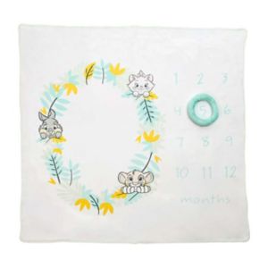 Disney Baby Meilenstein-Decke 100x100cm - Britisches Produkt