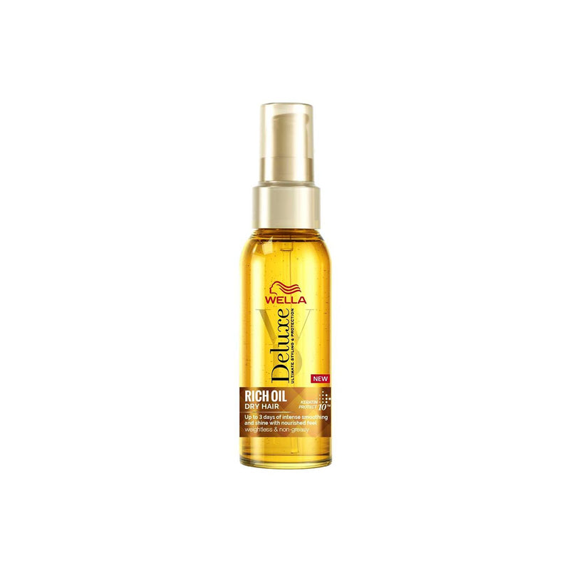 Wella Deluxe Rich Oil 100ml nourishing hair oil - British product