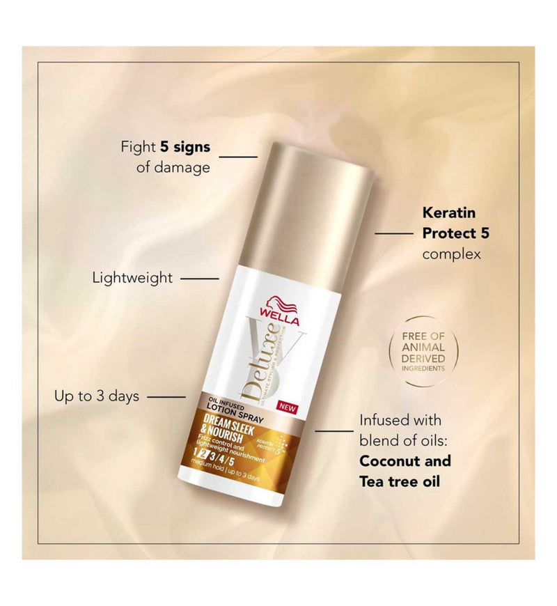 Wella Deluxe Oil Infused Lotion Spray 150ml (British brand)