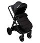 Bababing Raffi Pushchair Travel System Glass Black - British product