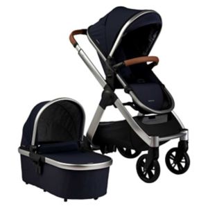 Bababing Raffi 3-in-1 travel system pushchair navy blue - British product