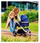 Bababing Raffi 3-in-1 travel system pushchair navy blue - British product