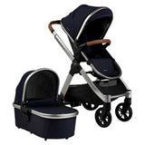 Bababing Raffi 3-in-1 travel system pushchair navy blue - British product