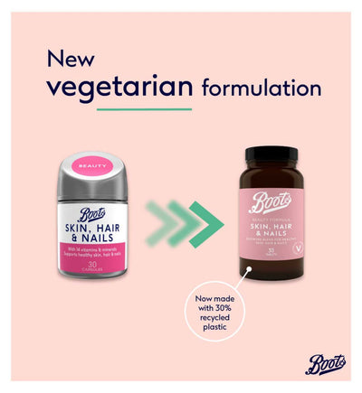 Boots Beauty Formula Hud Hår Negler Tabletter 30