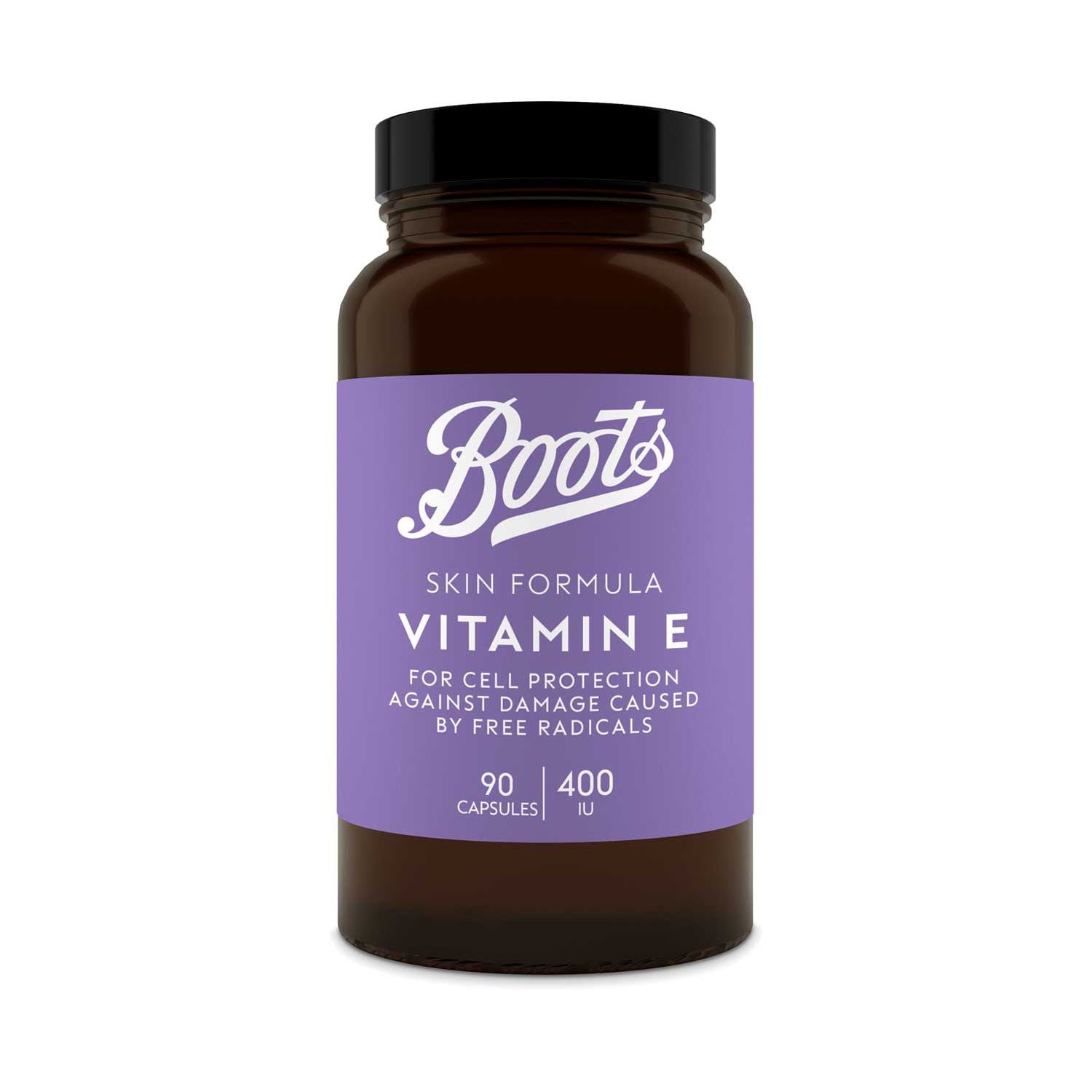 Boots Skin Formula Vitamin E capsules 90 - British product