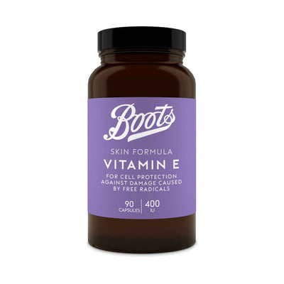 Boots Boots Skin Formula Vitamin E Food Supplement Capsules, 90 Capsules- Buy online at McGrocer