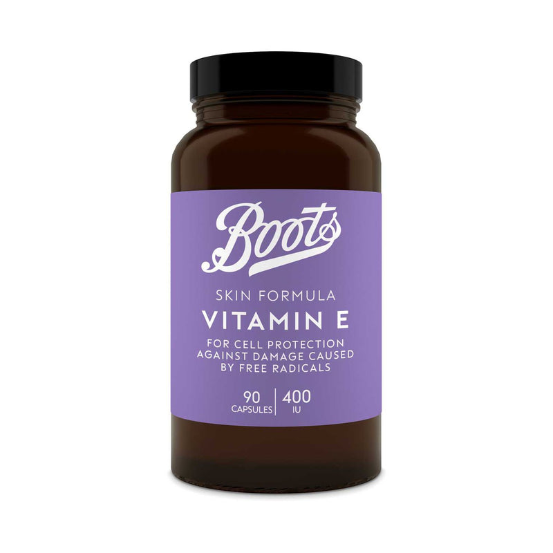 Boots Skin Formula Vitamin E capsules 90 - British product