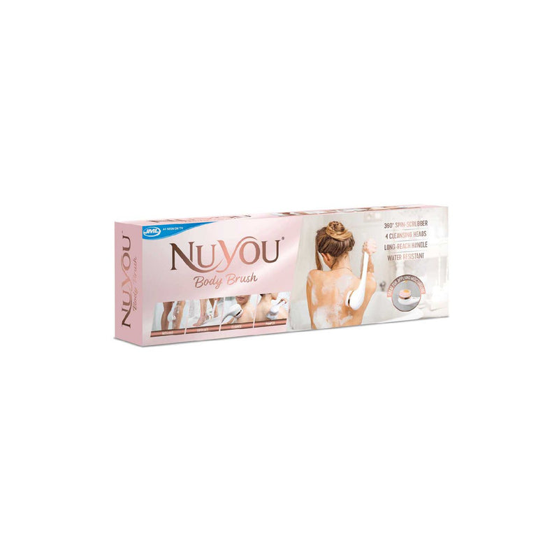 JML Nu You body brush with four heads, imported from the UK