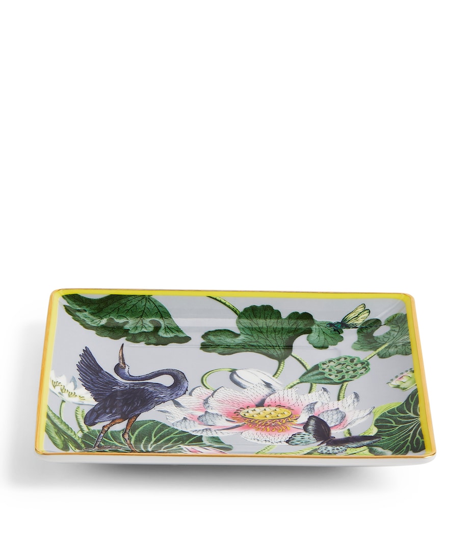 Wedgwood Wonderlust Waterlily tray 14.5cm x 14.5cm (British brand)