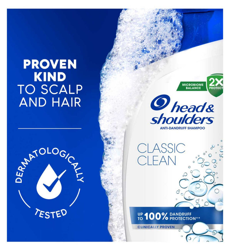 Head & Shoulders Classic Clean shampoo 400ml, UK version