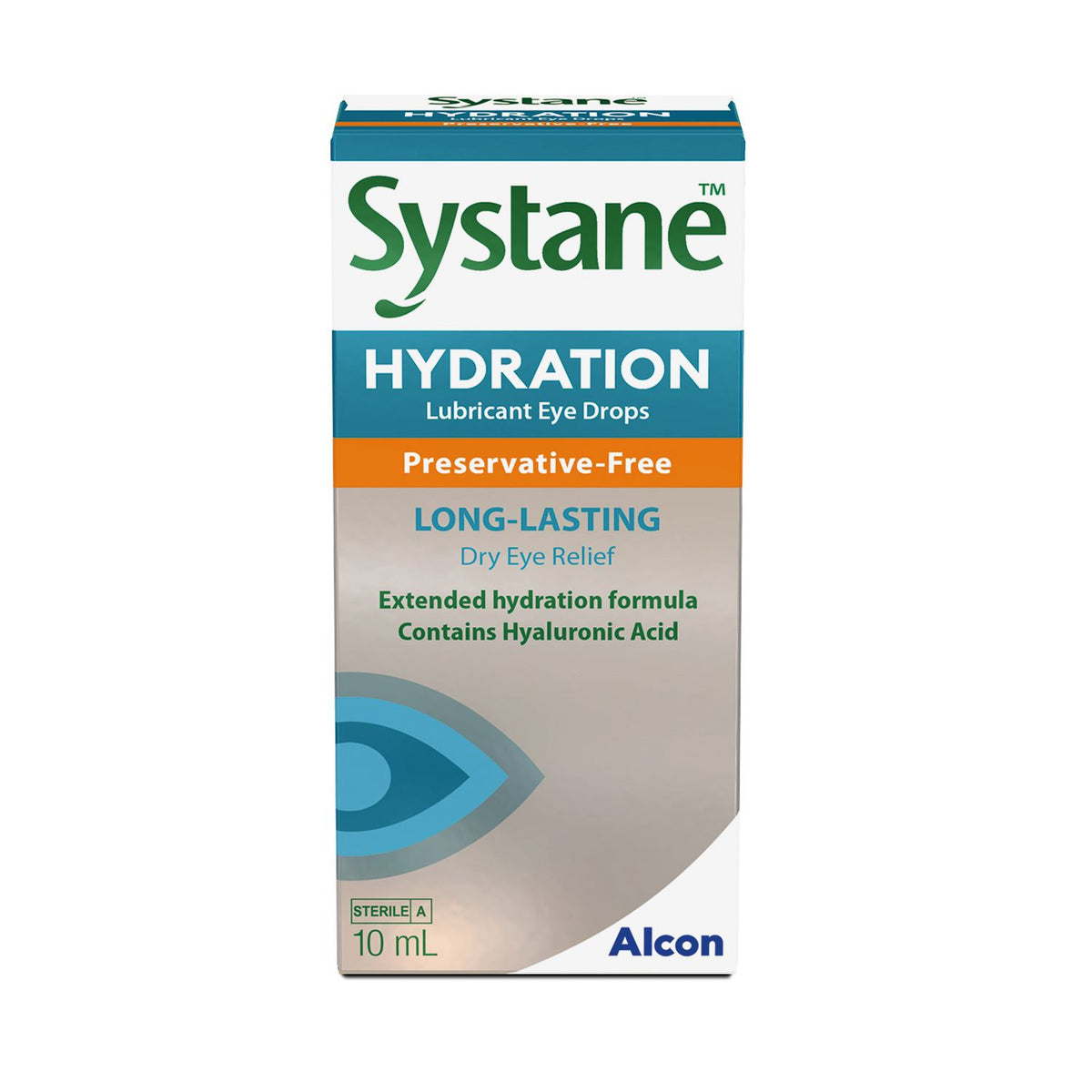 Systane Hydration Preservative Free Lubricant Eye Drops 10ml (British brand)