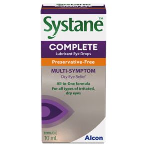 Systane konserveringsfrie komplette øyedråper 10 ml