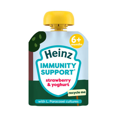 Boots Heinz Immunity Support Strawberry and Yogurt Baby Food 85g- Buy online at McGrocer