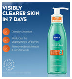 NIVEA Derma Skin Clear face wash gel 150ml, UK version