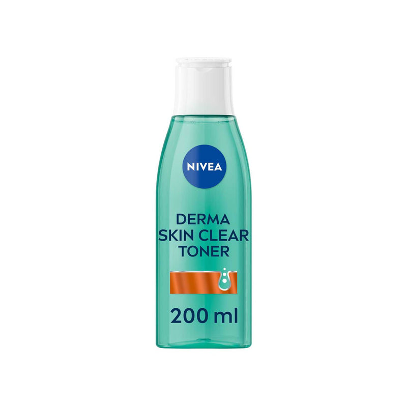 NIVEA Derma Toner with Salicylic Acid 200ml, imported from the UK