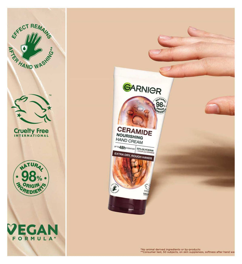 Garnier Ceramide Nourishing Hand Cream 75ml, UK version