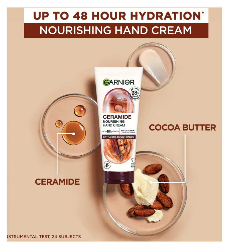Garnier Ceramide Nourishing Hand Cream 75ml, UK version