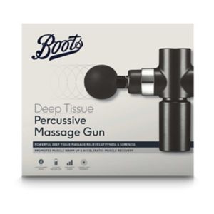 Boots percussive deep tissue massage gun - British product