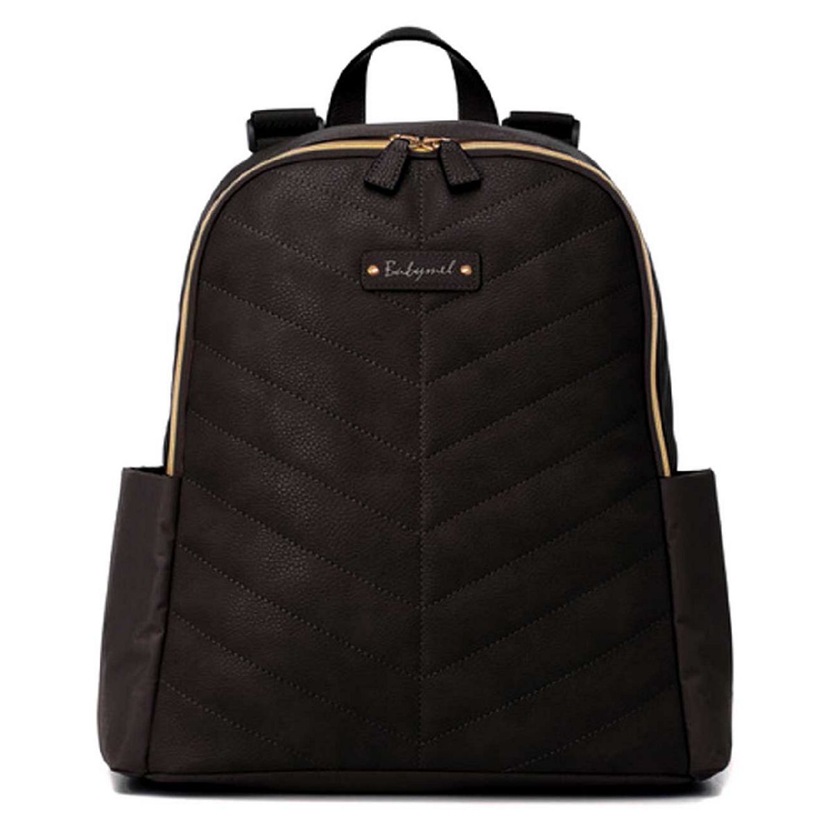 Babymel Gabby Vegan Leather Backpack - Black GOODS Boots   