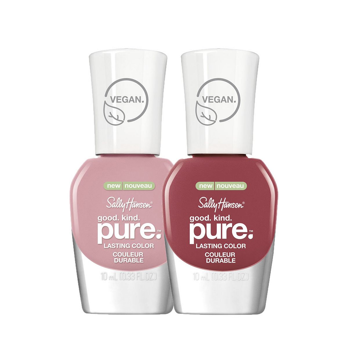 Sally Hansen Good.Kind.Pure Pretty in Pink Nails Duo GOODS Boots   