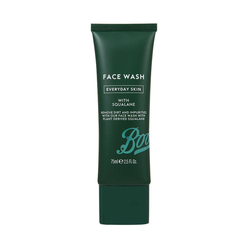 Boots Squalane Everyday Skin Face Wash 75ml - British product