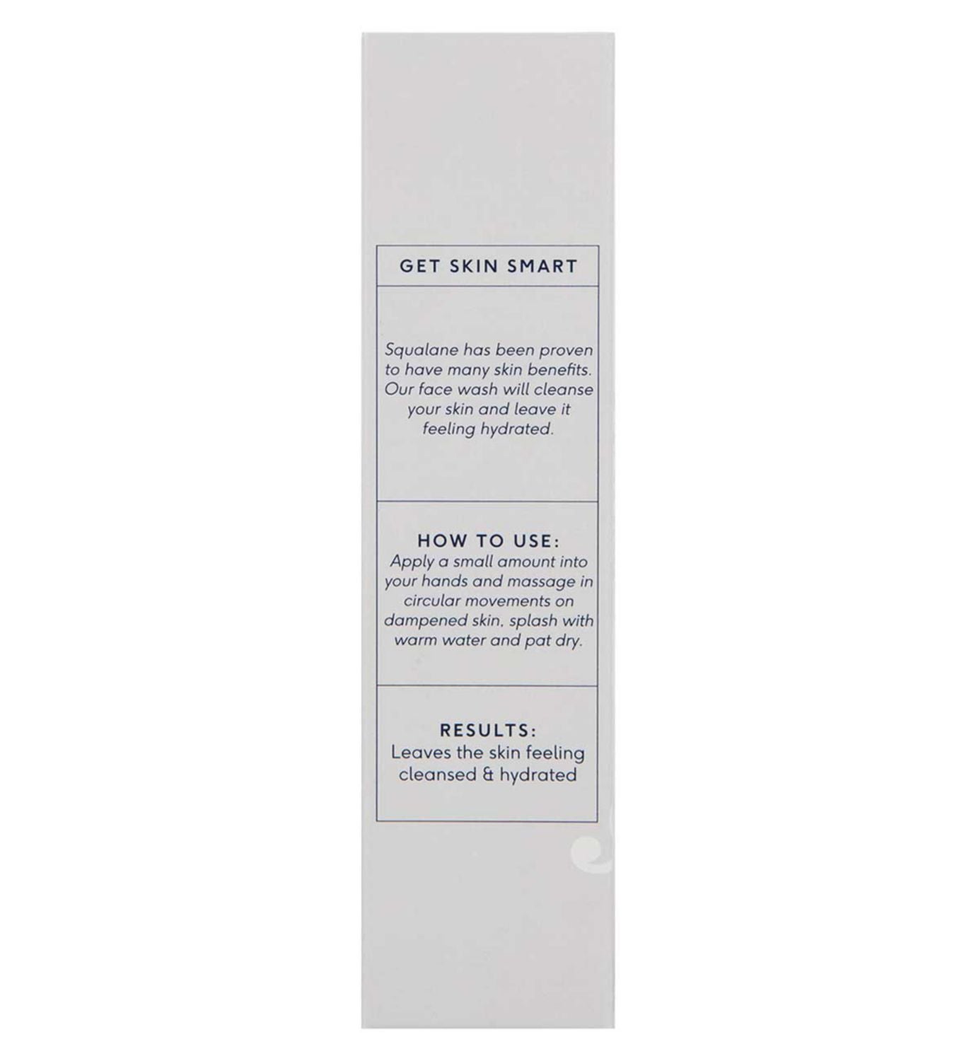 Boots Squalane Everyday Skin Face Wash 75ml - British product