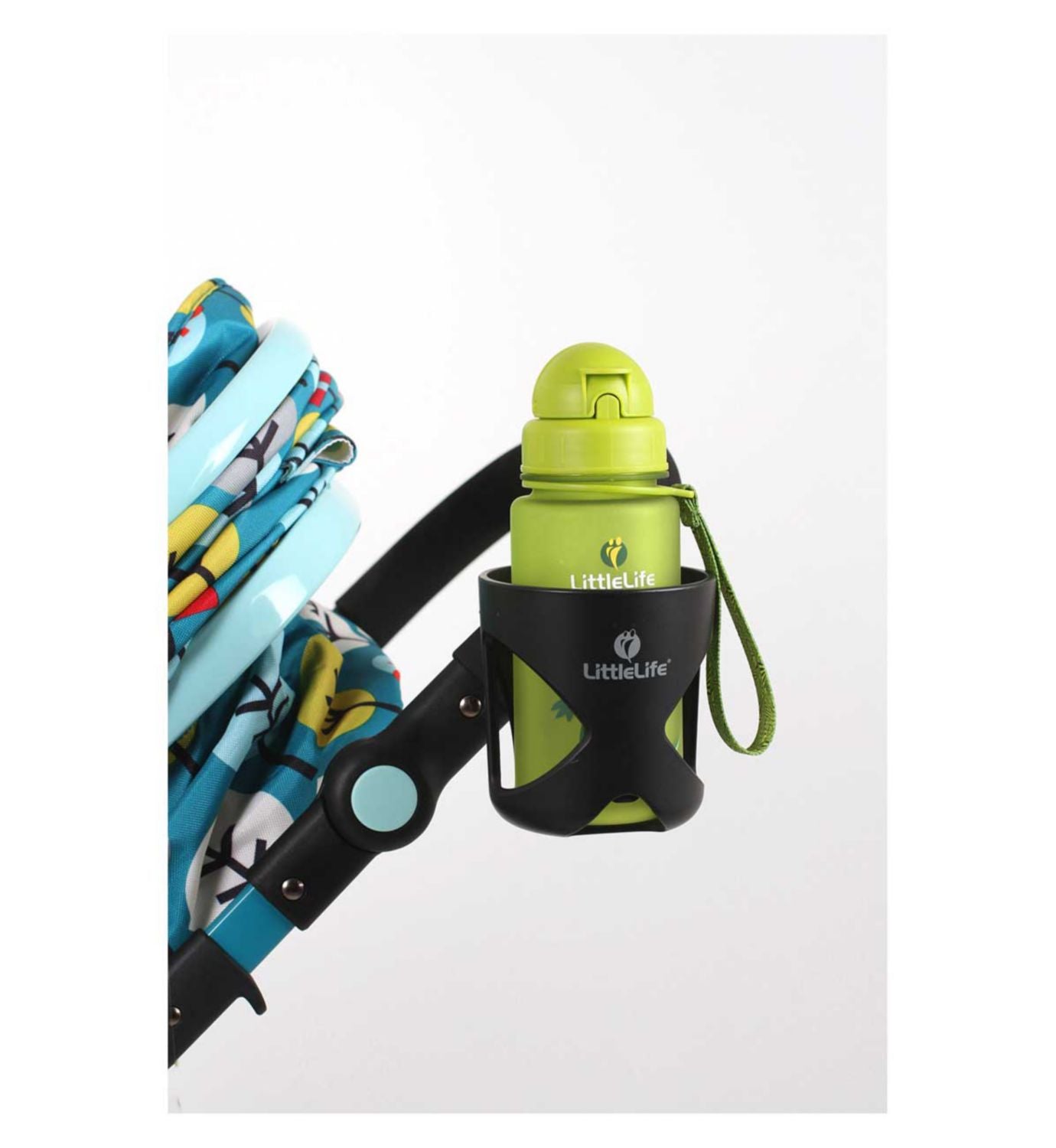 LittleLife buggy cup holder clamp attachment - British product
