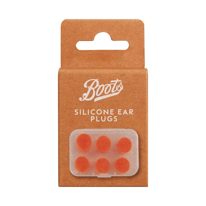 Boots silicone ear plugs 3 pairs, UK version