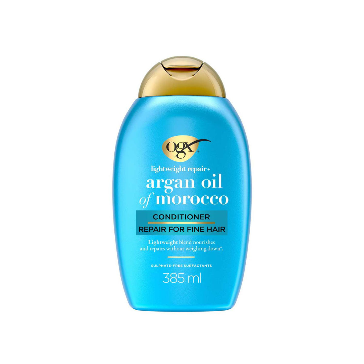 OGX Weightless Hydration Conditioner for fine hair 385ml, imported from the UK