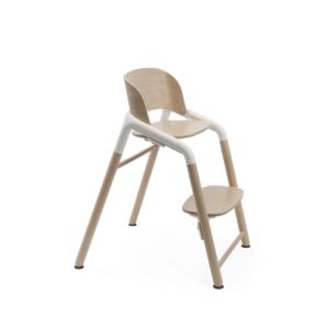 Chaise haute Bugaboo Giraffe Blanche Bois