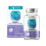 Health & Her Sleep+ multi-nutrient supplement 30 capsules (British brand)