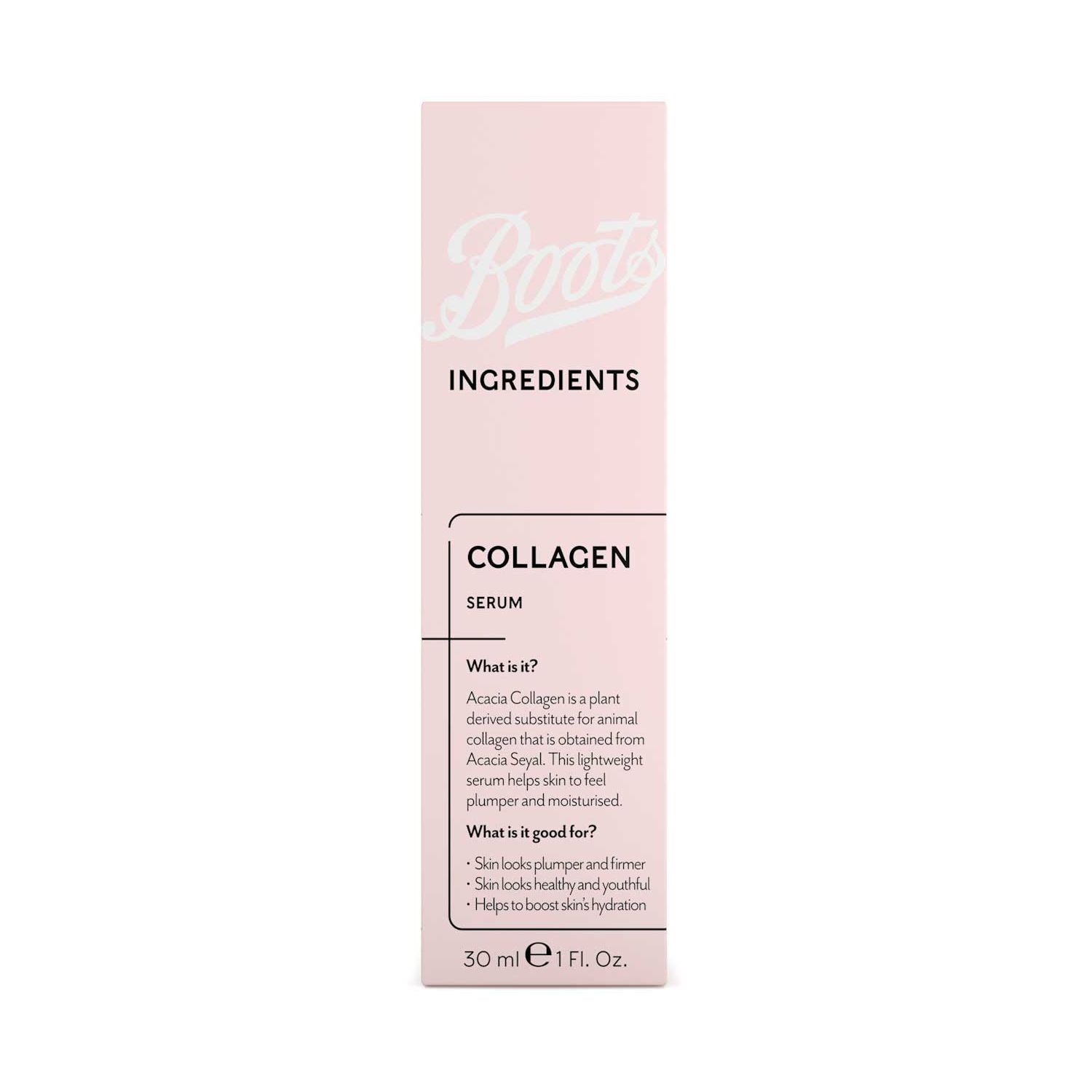 Boots Ingredients Collagen Booster 30ml