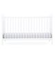 CuddleCo Cot Bed White - British product